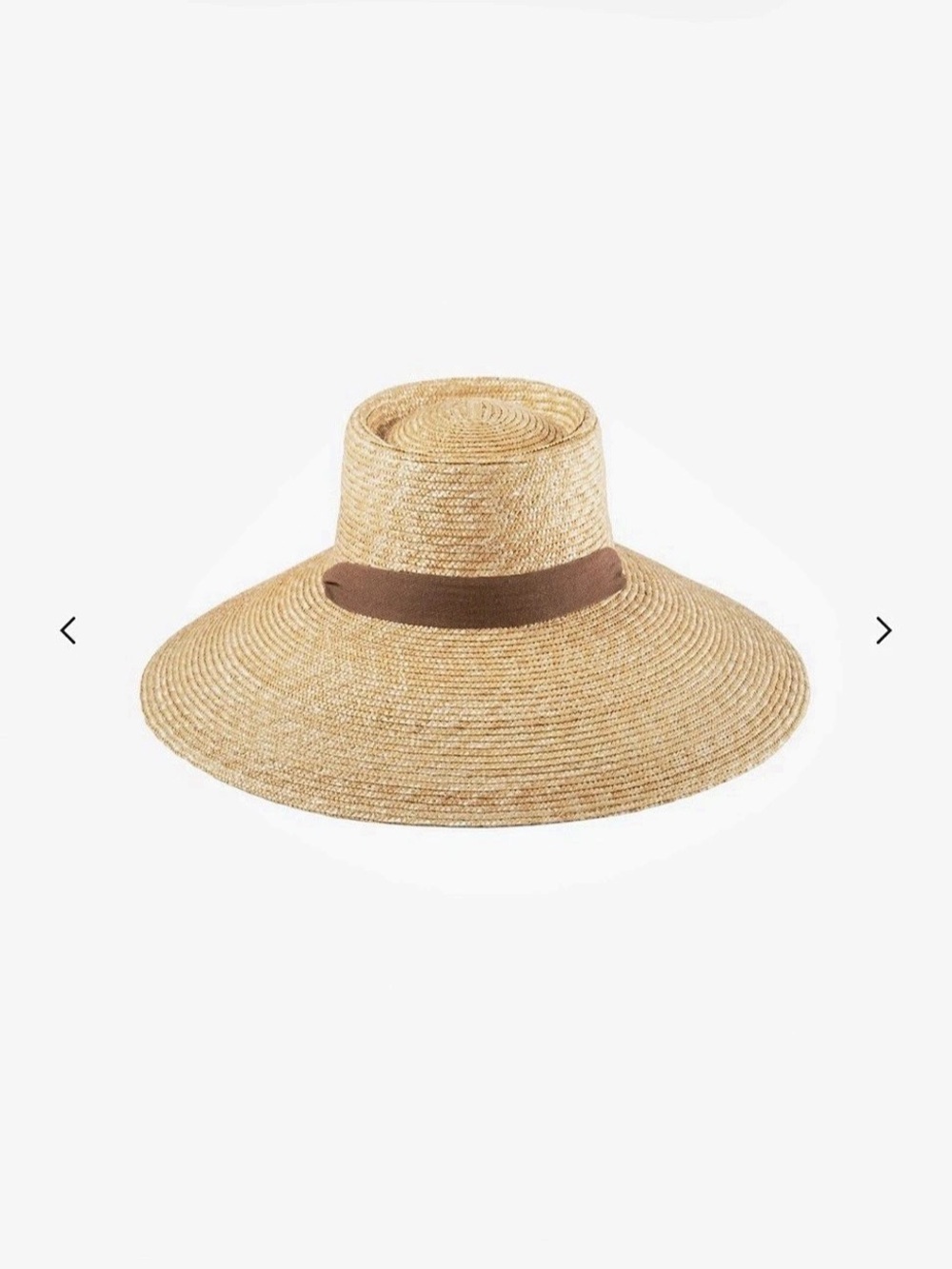 Lack of Color The Spencer Boater Straw Hat Brown & White